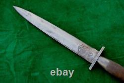 Vintage Fairbairn Sykes Commando Angleterre British Fighting Knife Poignard Khanjar