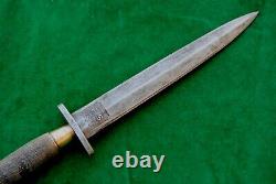 Vintage Fairbairn Sykes Commando Angleterre British Fighting Knife Poignard Khanjar