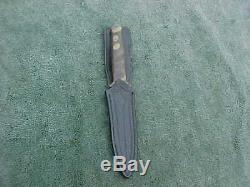 Vintage Gerber Dagger U. S. A. Guerre Fighting Side Couteau C5365s Utilisé