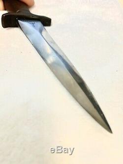 Vintage Gerber Mark 1 Style À Lame Fixe Couteau / Dagger Numéro De Série Low