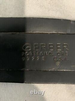 Vintage Gerber Mark II Survival Knife Dagger With Sheath (1984 Manufacture) États-unis