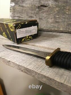 Vintage John Ek Commando Knife Poignard Pg-5 Nos Dans La Boîte