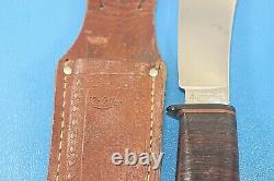 Vintage Kinfolks U. S. Military Pattern Bowie Knife Dagger + Scabbrd Kinfolk's