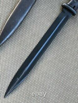 Vintage Original Wwii Allemand K98 Combat Bayonet Dagger Knife Mundlos Bym 41