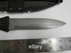 Vintage Rare Couteau De Combat De Blackjack Blade Fixe Blackmoor 2000 Dagger USA Made