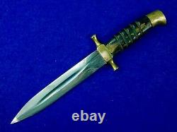 Vintage Ww2 Période Moyen-orient Petite Dagger Fighting Couteau Avec Étui