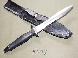 Vtg 1977 Couteau de combat GERBER MK. 2 Post-Vietnam & FOURREAU Mark II Dirk Dagger