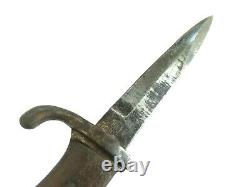 Wwi Allemand Trench Knife Boot Fighting Combat Dagger Dirk E&f Horster Marqué