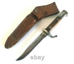 Wwii Italien Trench Boot Fighting Couteau Combat Bowie Dagger Carcano Bayo M1891