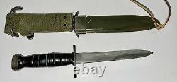 Wwii Us M1 Carbine Bayonet Camillus Fighting Knife Dagger Withus M8a1 Pwh